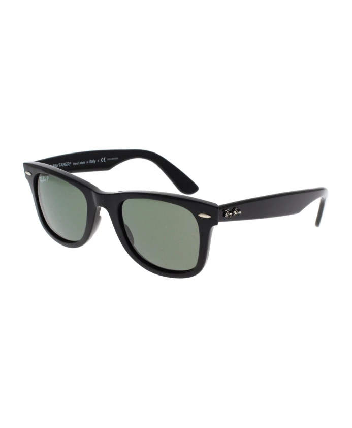 

Классические поляризованные солнцезащитные очки в стиле Wayfarer. Ray-Ban, черный
