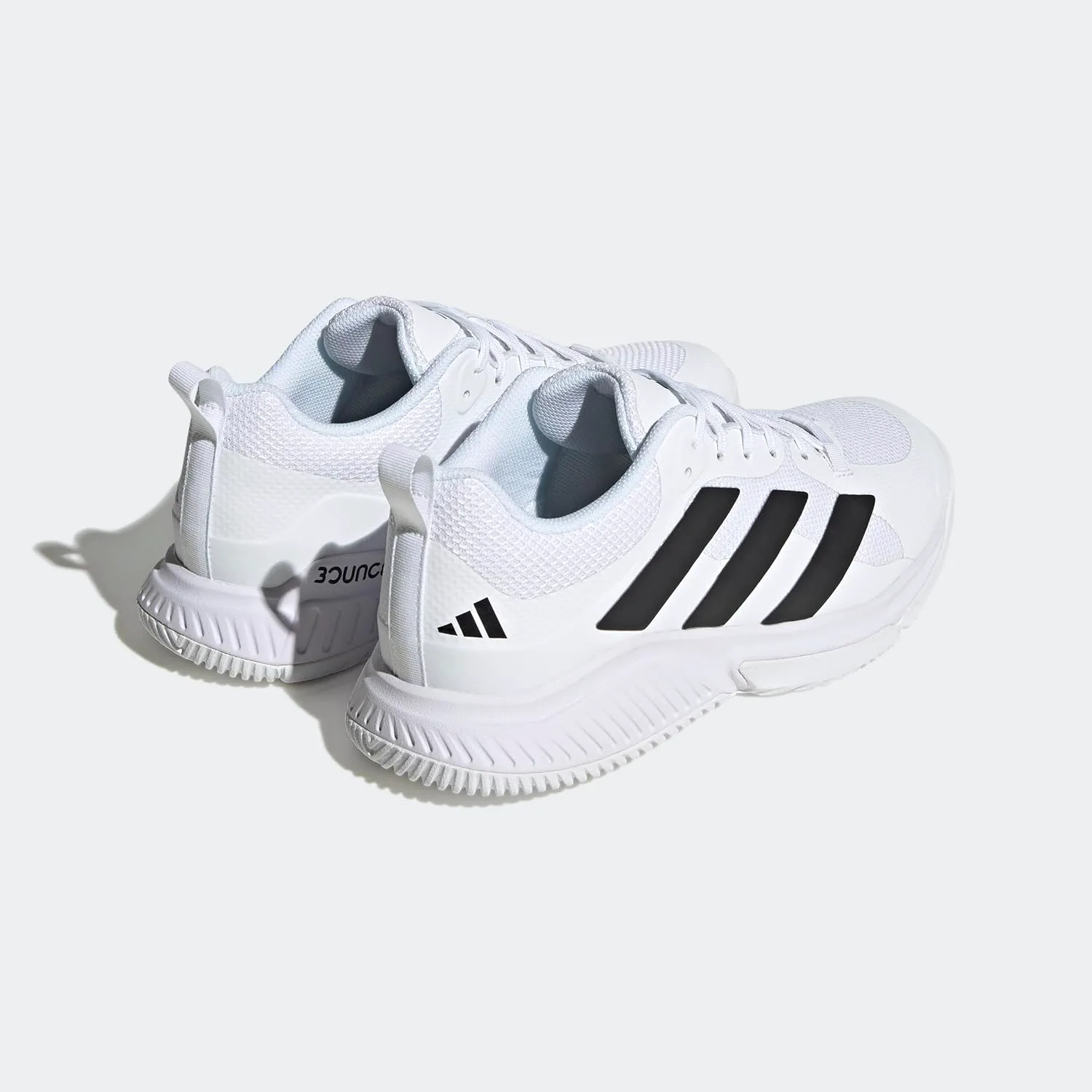 Мужские кроссовки Adidas Court Team Bounce 2.0 для зала, белый/черный — фото 4