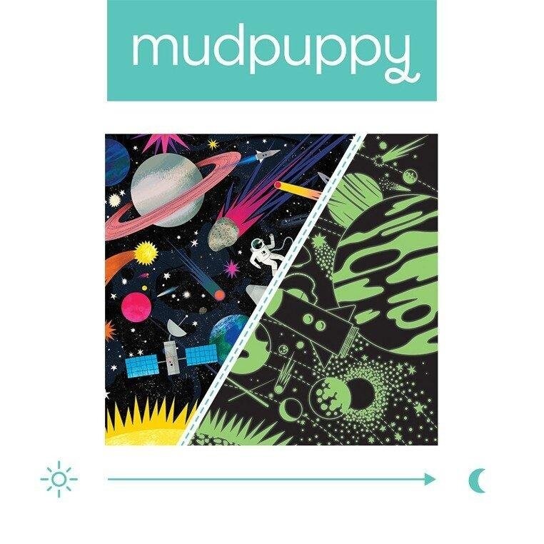 

Пазл Mudpuppy, семейный светящийся в темноте Космос, 500 шт.