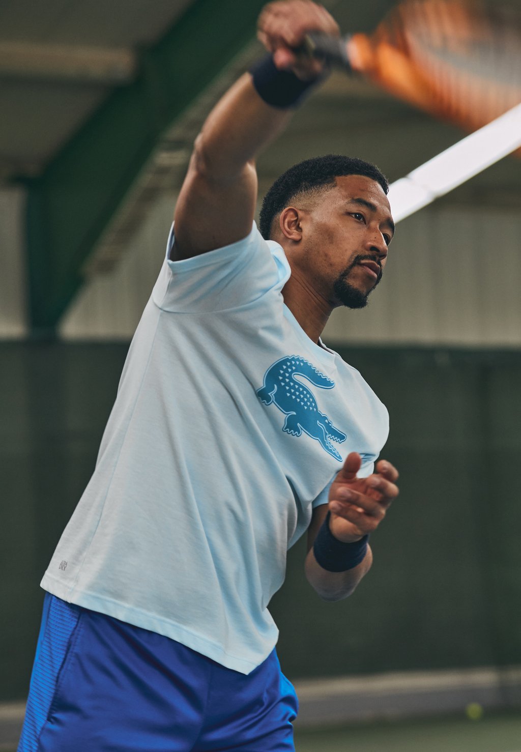 

Спортивная футболка BIG CROCO Lacoste Sport, светло-голубой