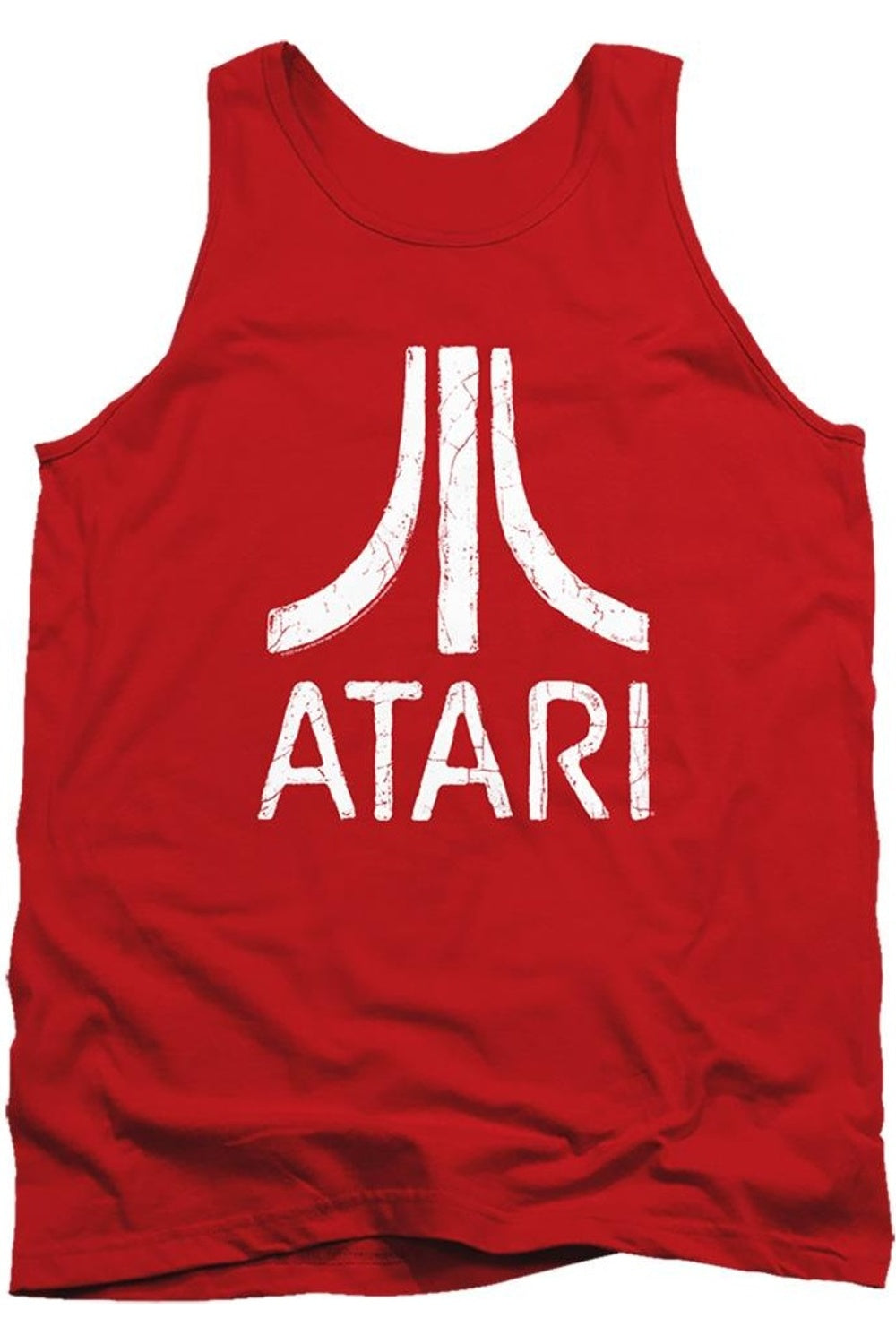 

Atari Rough Logo мужская майка Gildan, красный