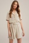 

Комбинезон We Fashion, бежевый