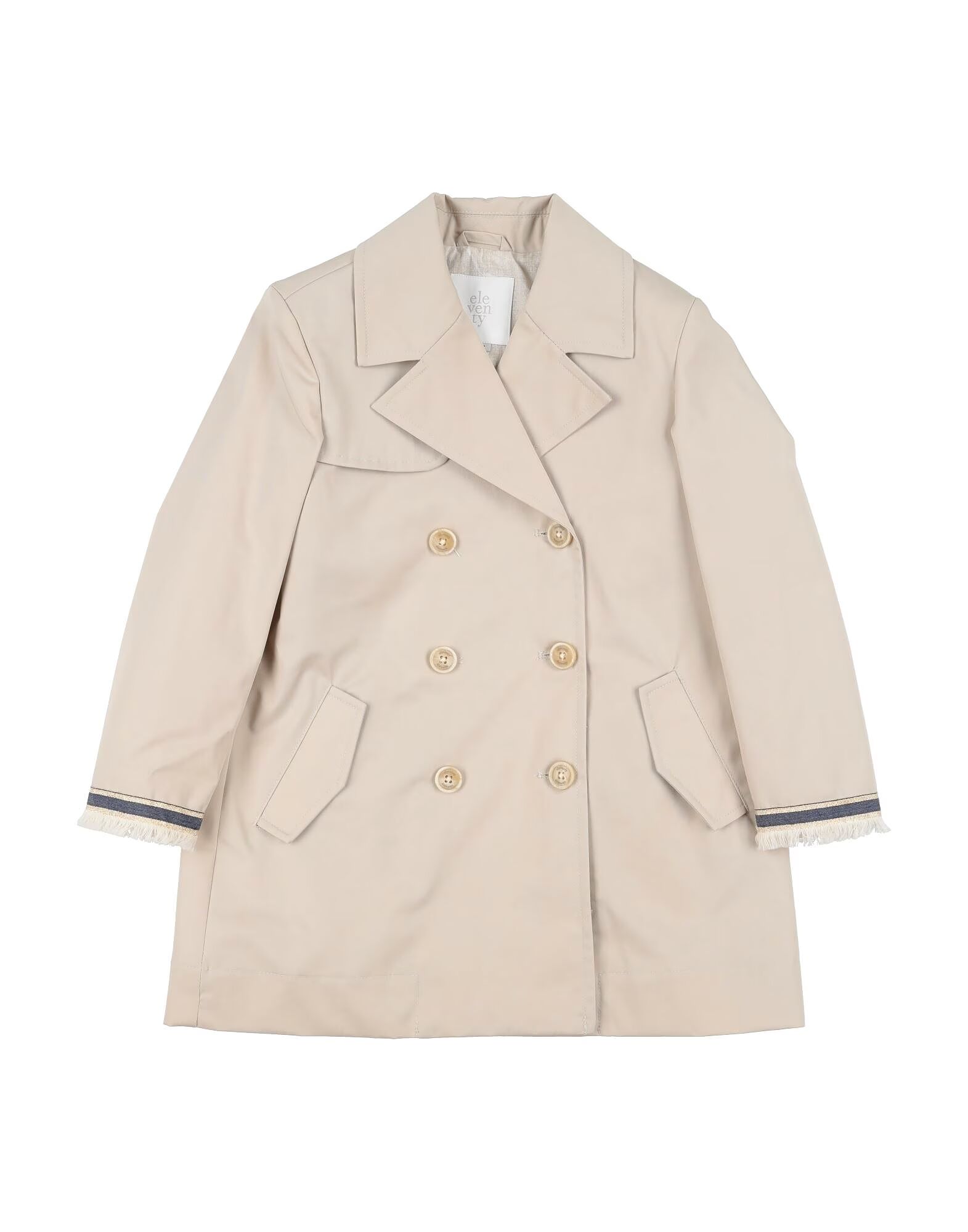

Плащ для девочек Eleventy, бежевый