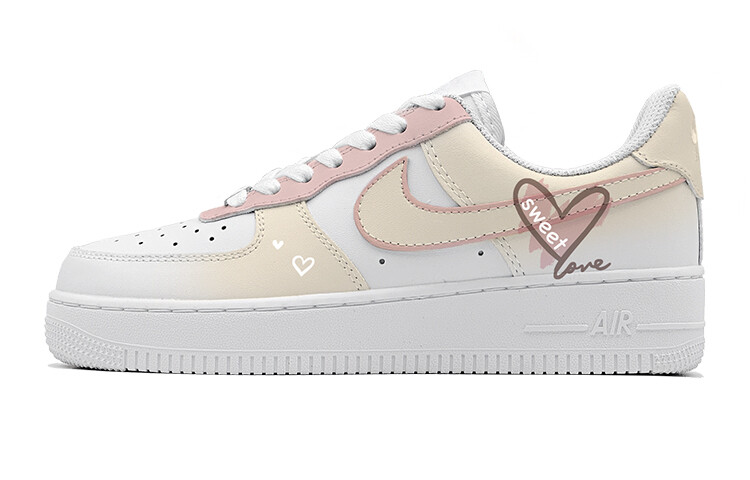 

Женские кроссовки для скейтбординга Nike Air Force 1, Luminous Green/Crimson Tint/Volt/Black