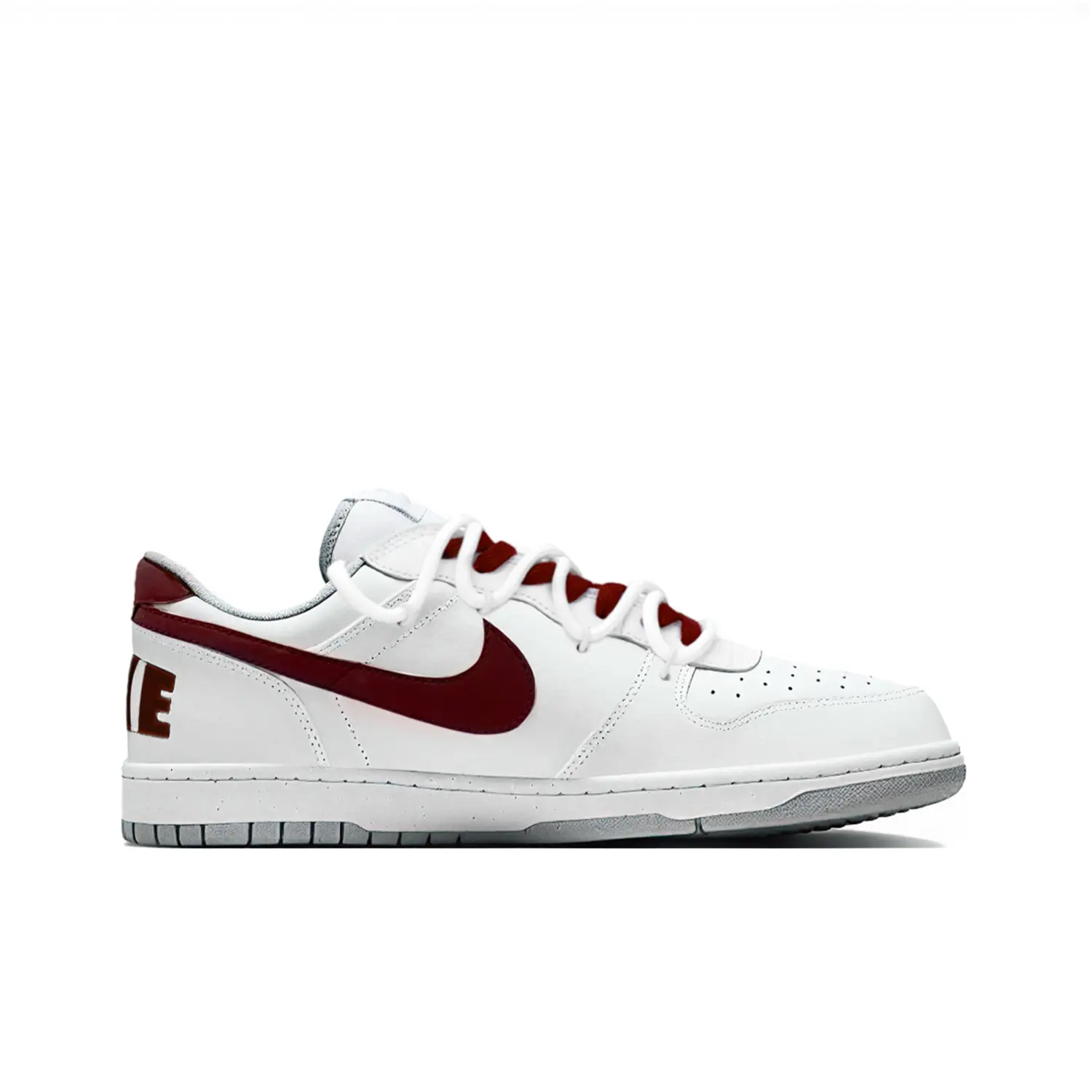 Nike Big Wild Horse Star Low top Skateboard Shoes мужские бело-красные — фото 3