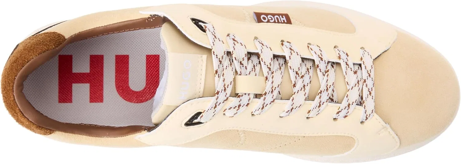 Кроссовки Hugo Men's Riven_Tenn_sdnuTennis, Open White — фото 3