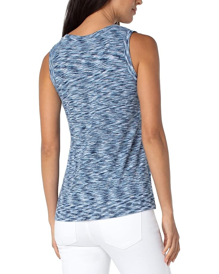 

Футболка Liverpool Los Angeles Sleeveless V-Neck Knit Tee, цвет Paradise