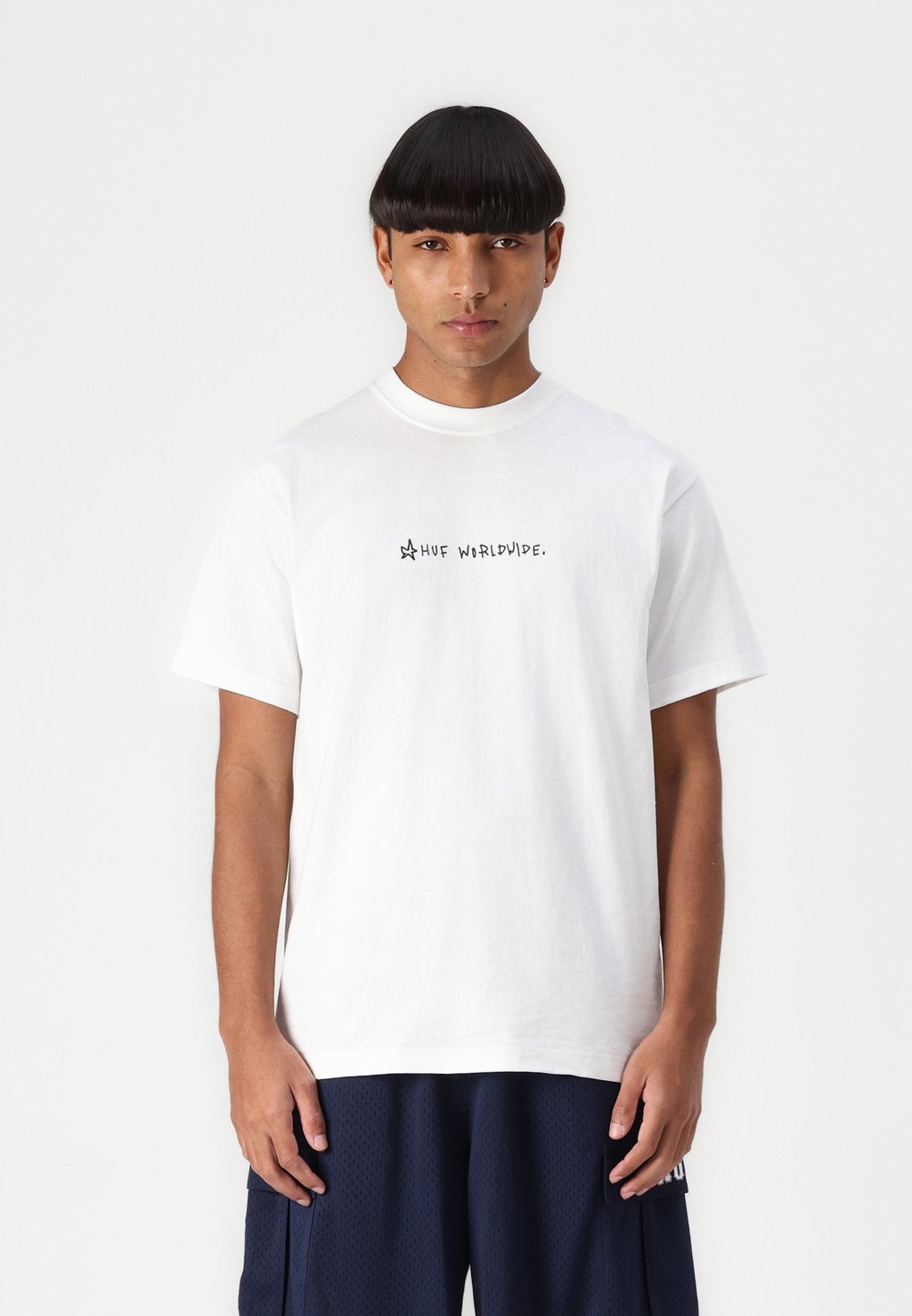 

Футболка с принтом FERRELL TEE UNISEX HUF, белый