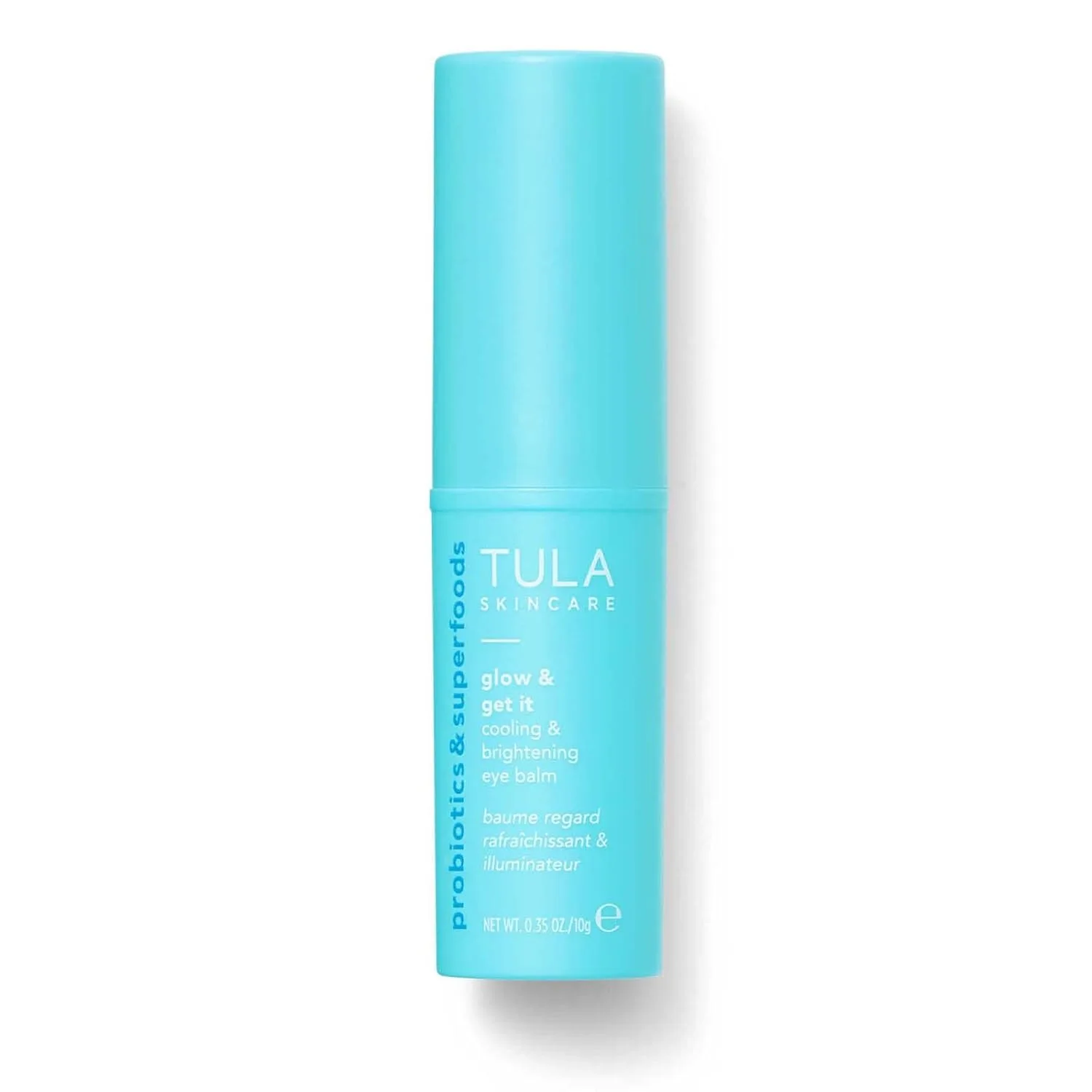 Набор из двух бальзамов для глаз TULA Skin Care Glow & Get It: охлаждающий и осветляющий бальзам для глаз 0,35 унции + энергетический бальзам для глаз Pink 'Spresso' 0,35 унции. — фото 2
