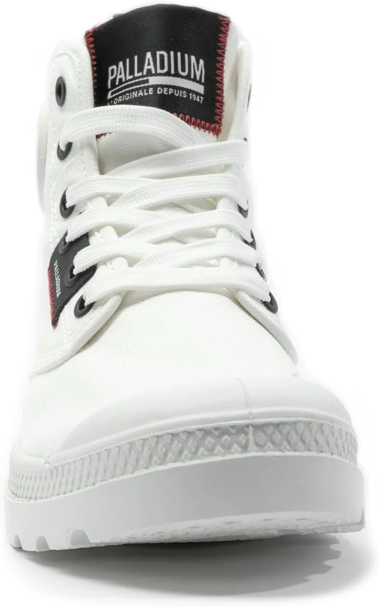 Кроссовки Palladium Unisex Pampa Hi Patch Trainers, Star White — фото 2
