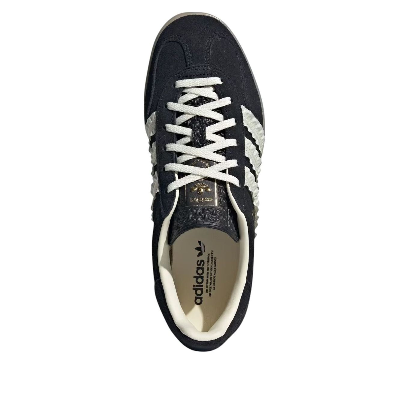 Кроссовки (WMNS) adidas Gazelle Indoor Shoes 'Core Black' — фото 4