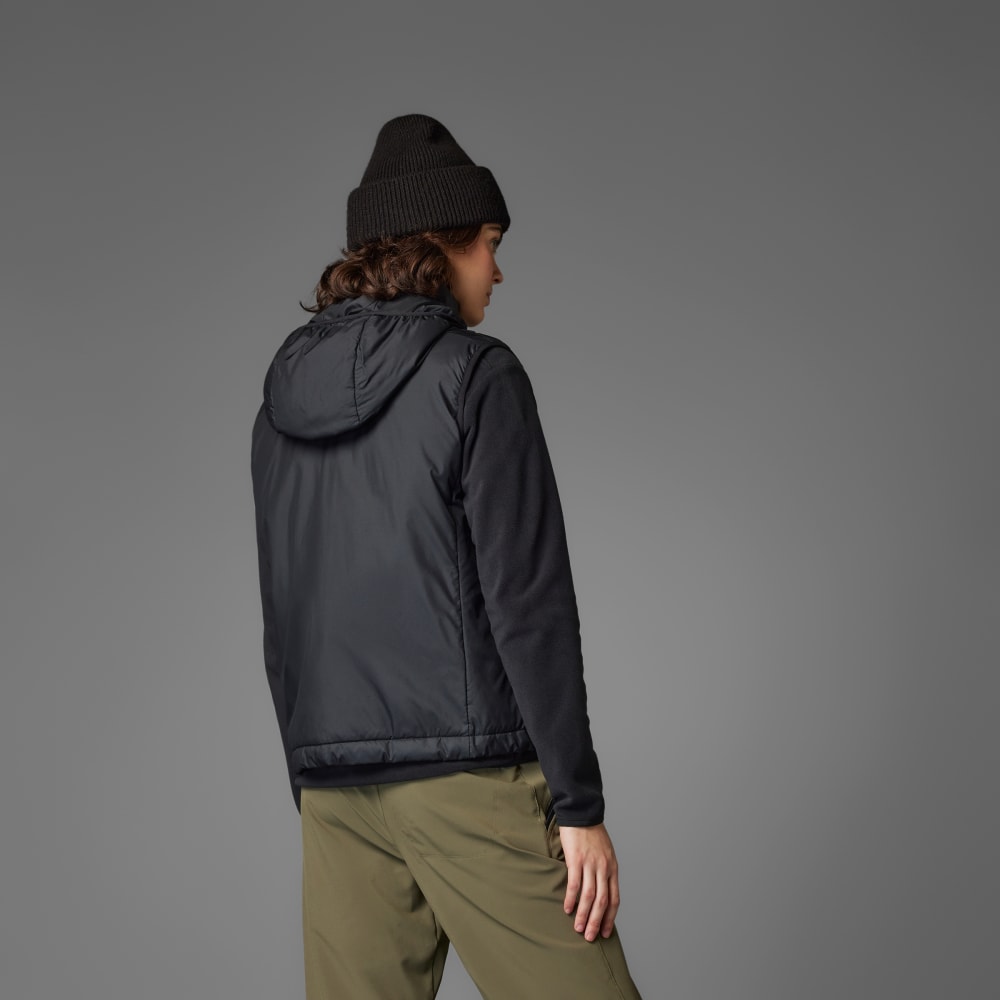 Жилет Adidas Terrex Multi Climawarm Insulated Hooded, черный — фото 3