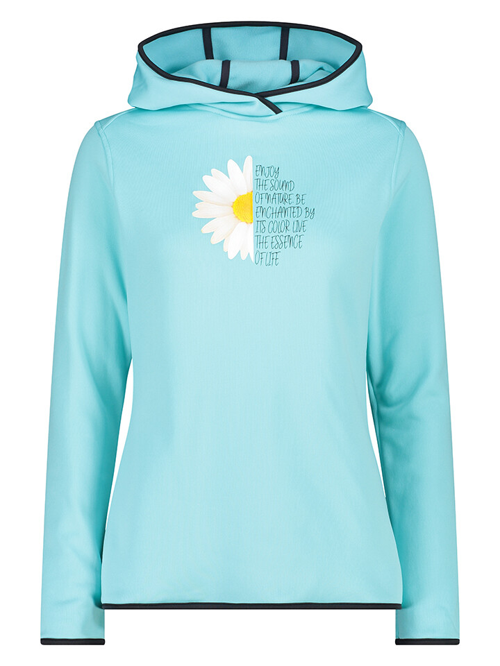 

Свитер CMP Fleecehoodie, бирюзовый