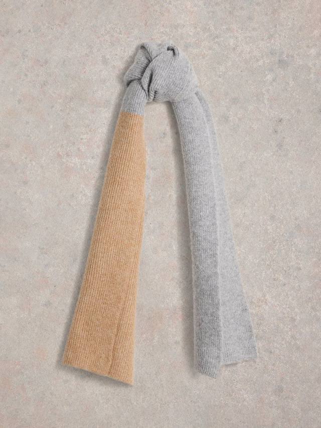 

Шарф с цветными блоками в оттенке poppy White Stuff, Grey/Peach