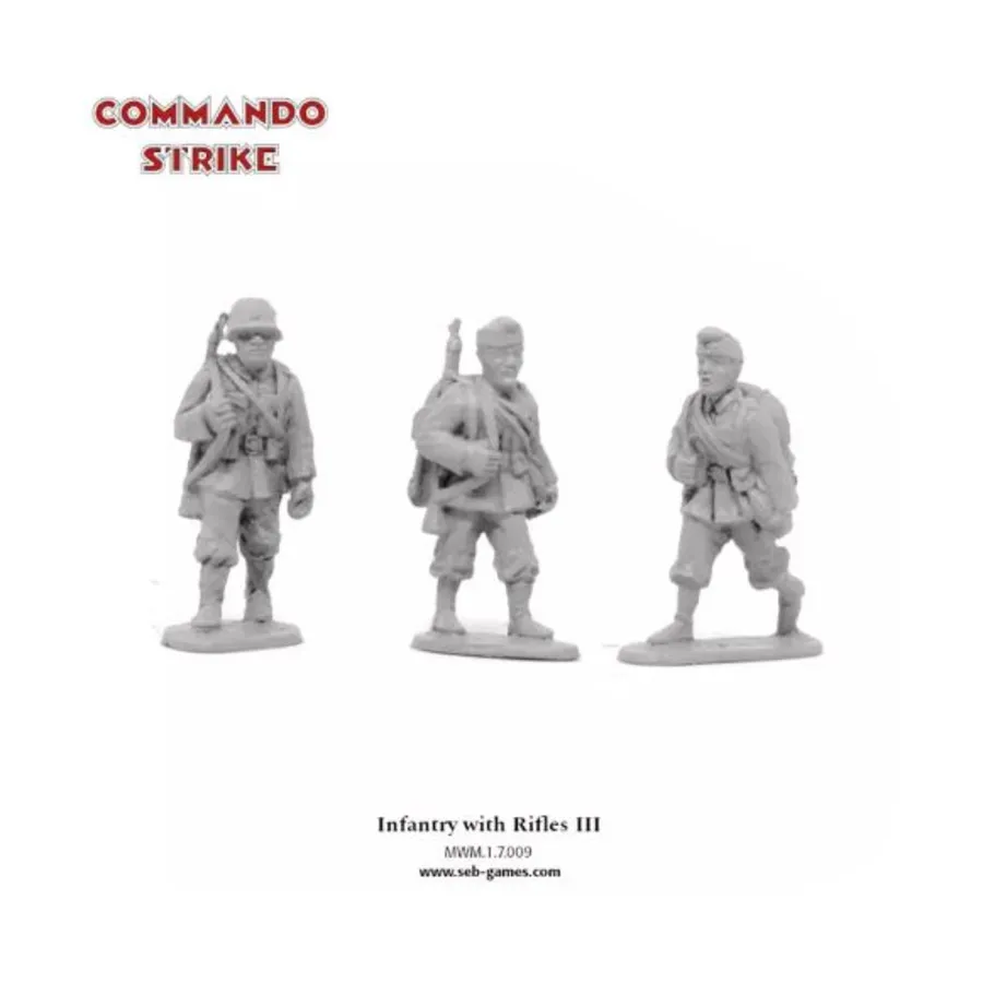 

Пехота с винтовками III, Commando Strike (25mm)