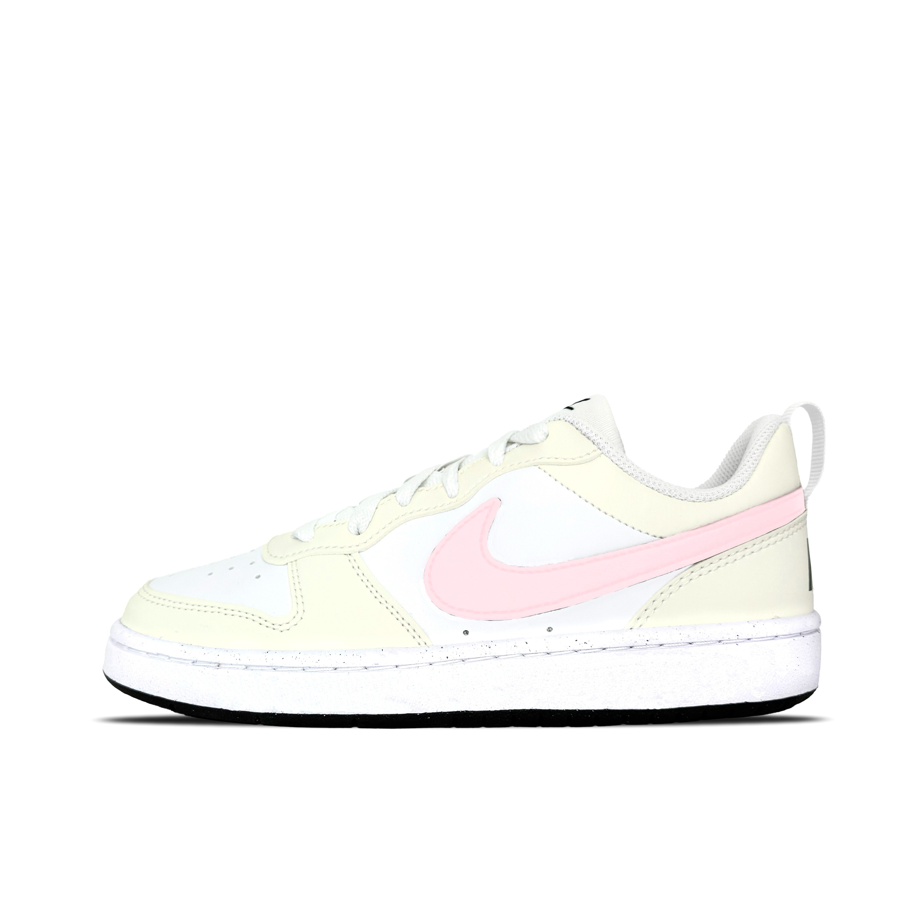

Детские скейтерские кроссовки Court Borough для младших школьников Nike, розовый/желтый