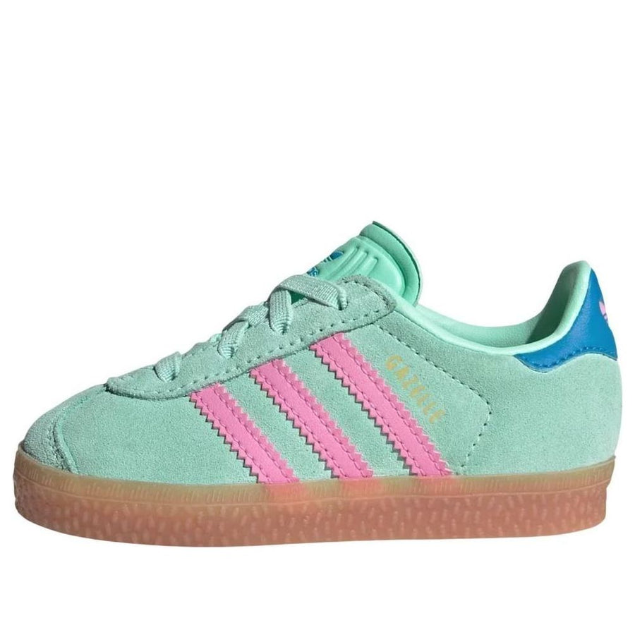 

Кроссовки (TD) adidas Gazelle CF EL 'Mint Pink', зеленый