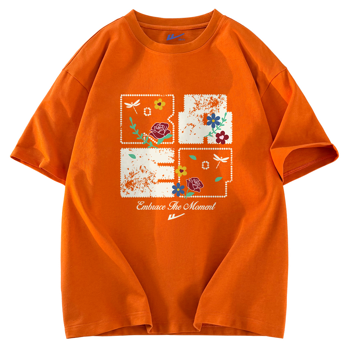 

Футболка Unisex Crew Neck Moderate Heavyweight WARRIOR, оранжевый (heavyweight and 100% cotton)