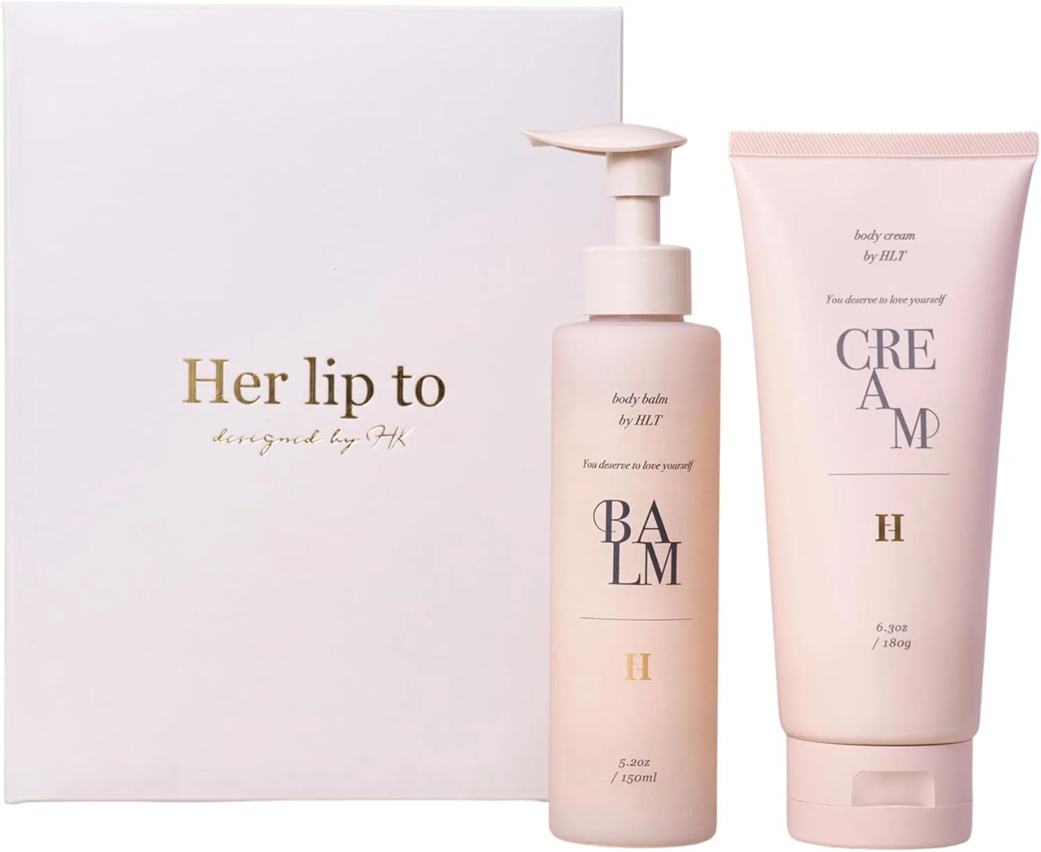 Крем для тела Sensual Rich, Her lip to, набор, 1 шт, аромат Nude Pearl