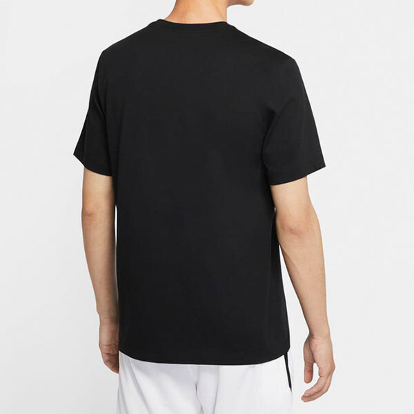 Футболка exploration pattern basketball pocket short sleeve black Nike, черный — фото 4