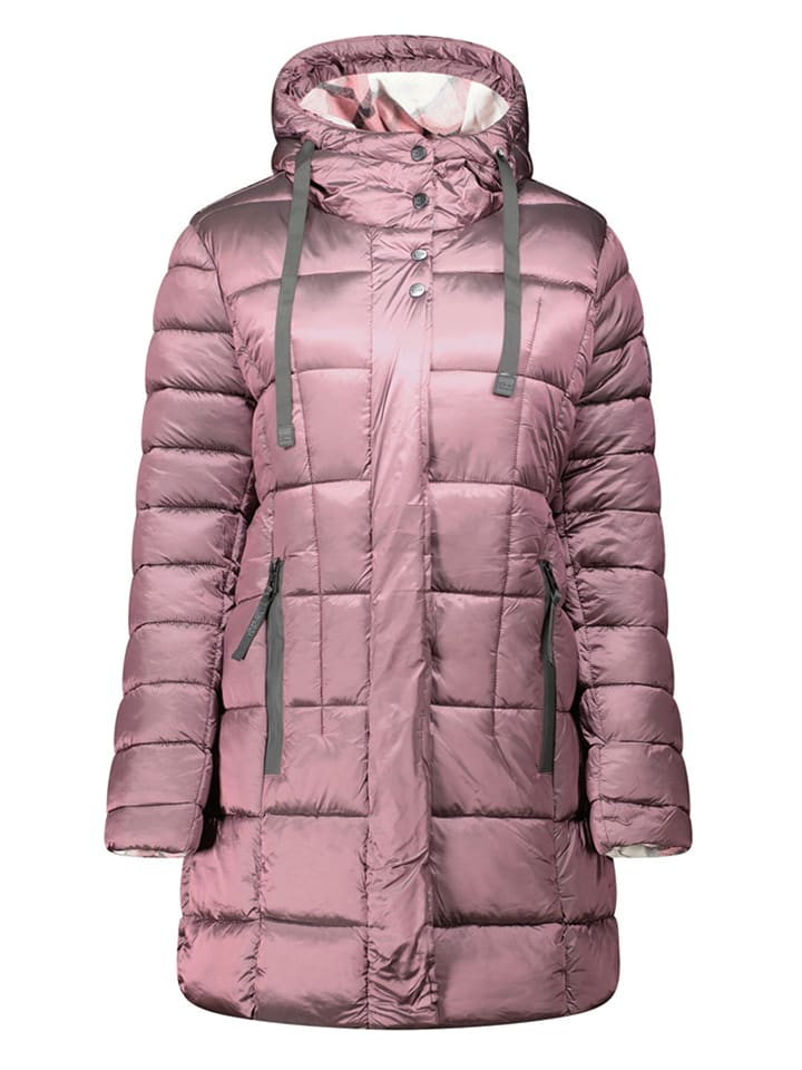 

Geographical Norway Стеганое пальто "Булли" фиолетового цвета