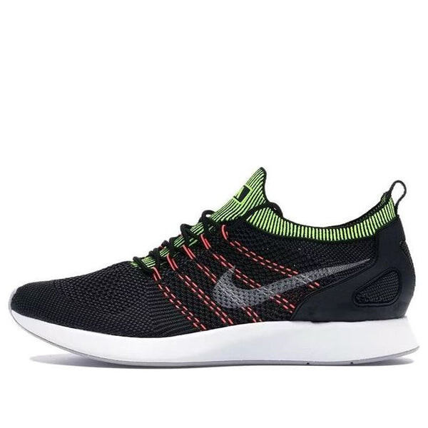 

Кроссовки air zoom mariah flyknit racer 'black wolf grey volt' Nike, черный