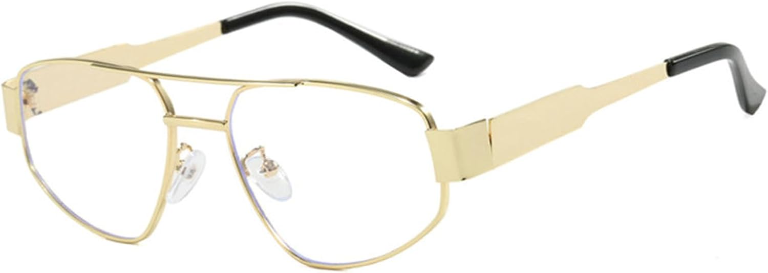 

Солнцезащитные очки Helena Double Beam Square для женщин и мужчин, для вождения, мужские солнцезащитные очки класса люкс, маленькие, цвета шампанского, пилотские солнцезащитные очки UV400, C7