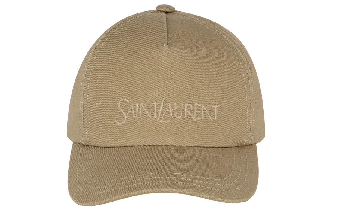 

Бейсболка с вышитым логотипом SAINT LAURENT