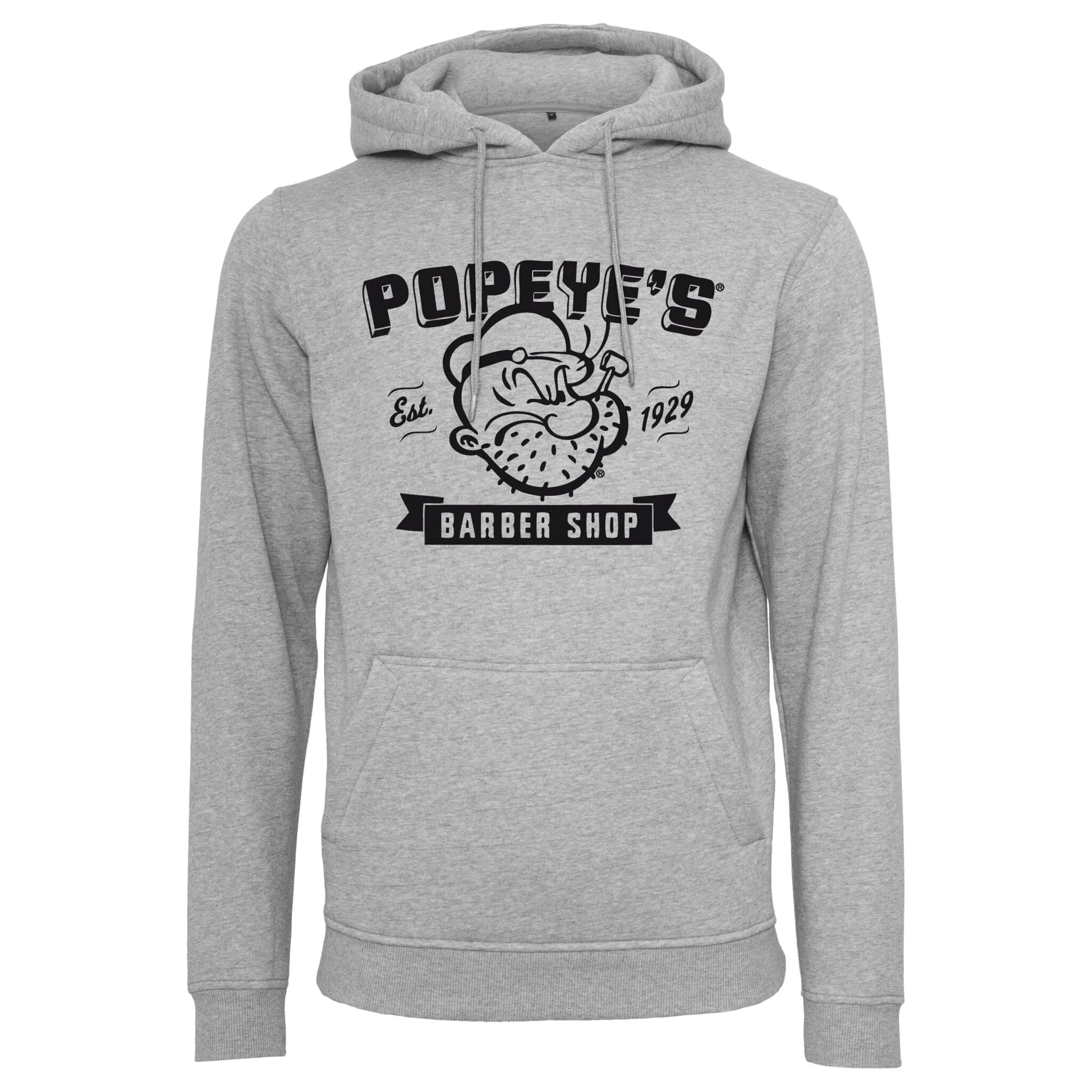 

Толстовка с капюшоном Merchcode " Merchcode Men's Popeye Barber Shop Hoody", серый