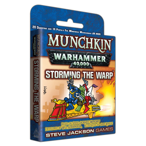 

Настольная игра Munchkin Warhammer 40000: Storming The Warp Steve Jackson Games