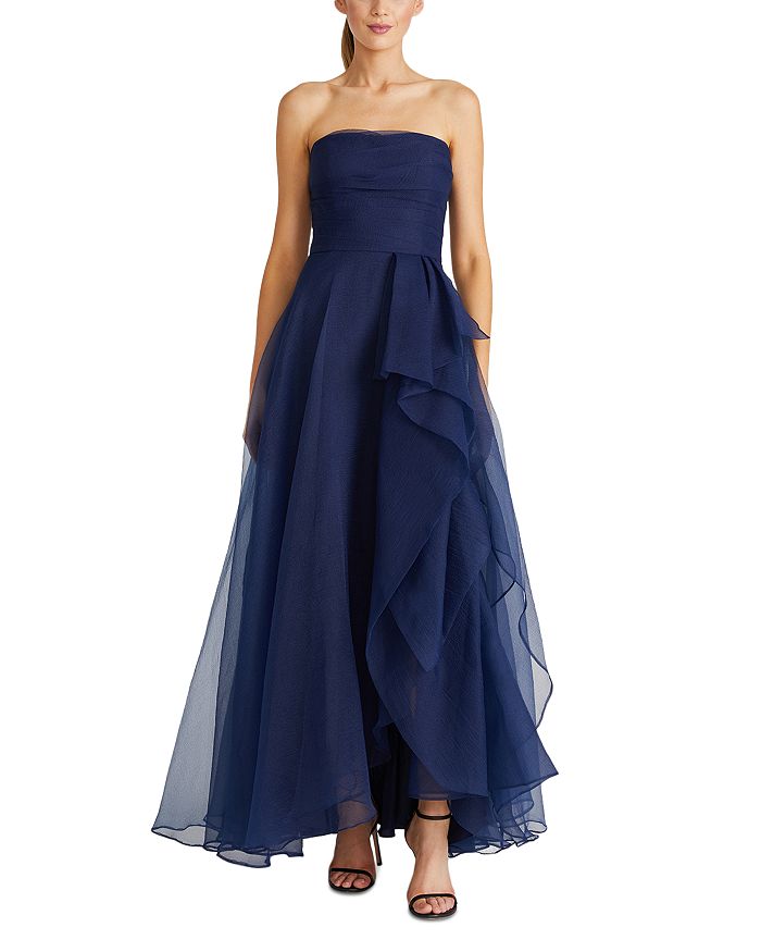 

Тереза Платье с драпировкой Theia, синий