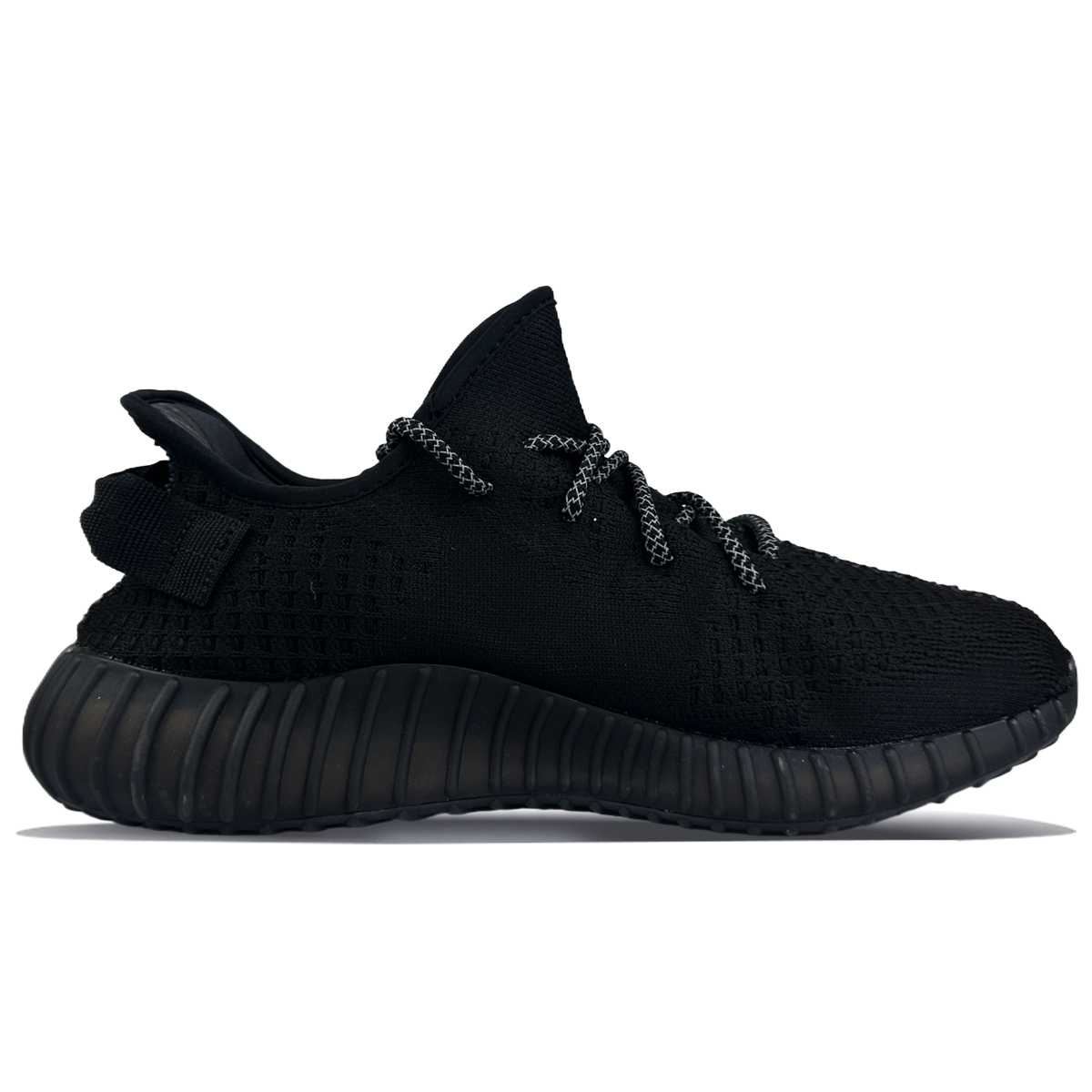 Adidas Originals Yeezy Boost 350 V2 низкие повседневные кроссовки унисекс черно-синие, цвет Black Blue — фото 3