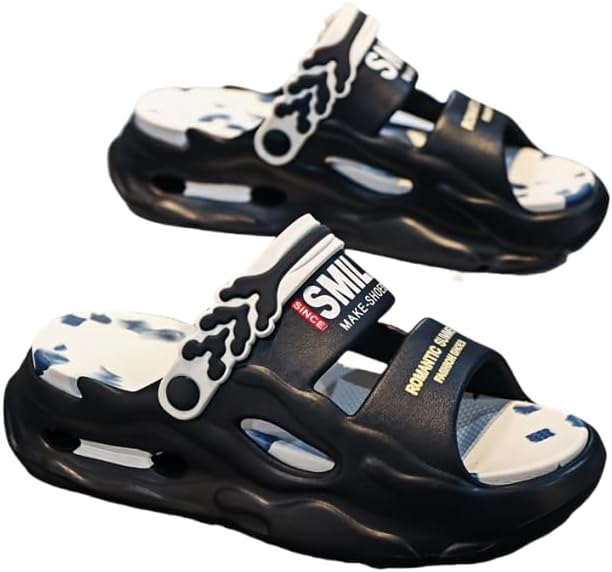 

Мужские спортивные сандалии с быстрым высыханием Hhhchpm, белый/черный