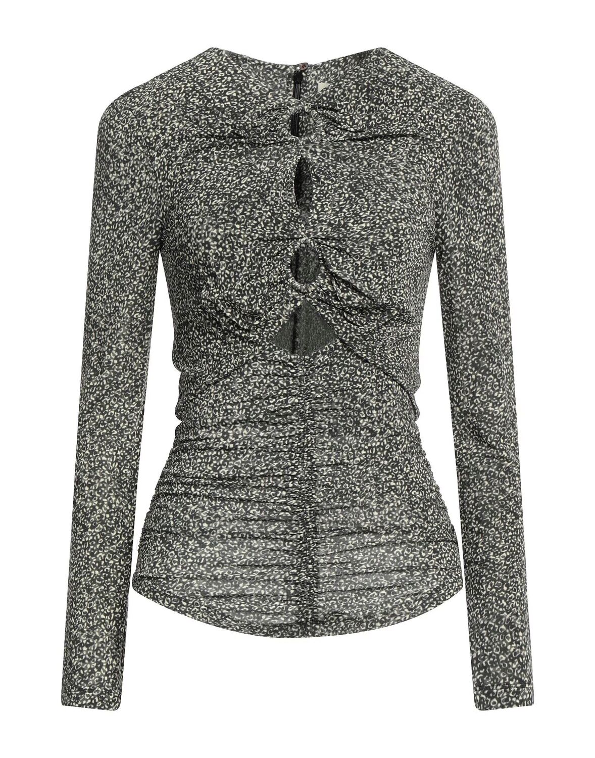 

Футболка Isabel Marant, угольно-серый