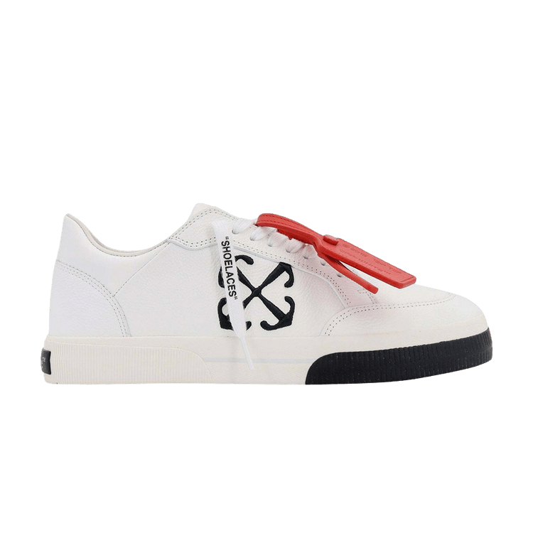 

Кроссовки Off-White New Low Vulcanized 'White Black Bumper', белый
