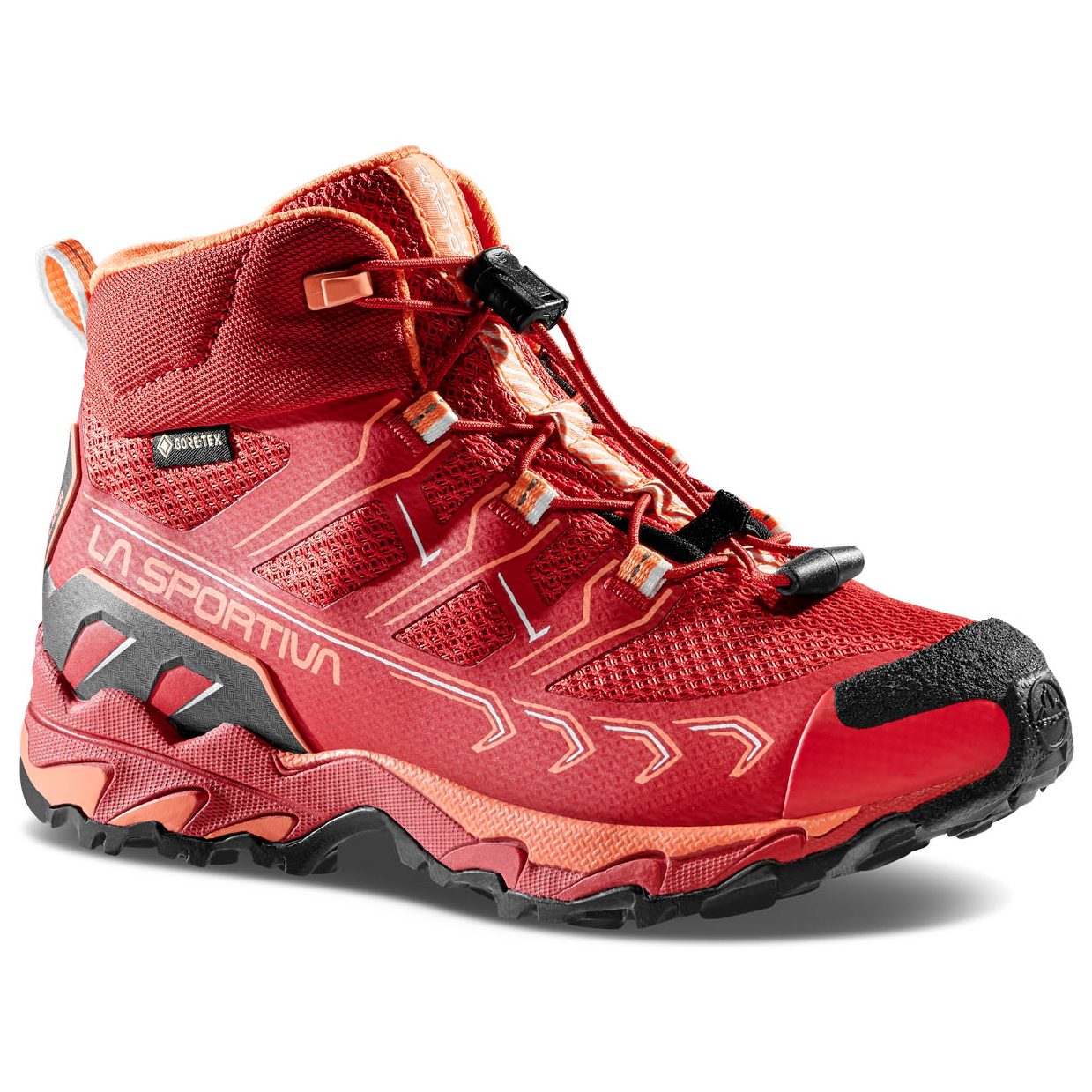 

Ботинки для прогулки La Sportiva Kid's Ultra Raptor II Mid GTX, цвет Velvet/Flamingo