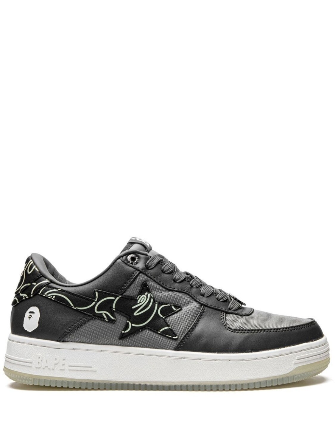 

A BATHING APE кроссовки Bape Sta #1, черный