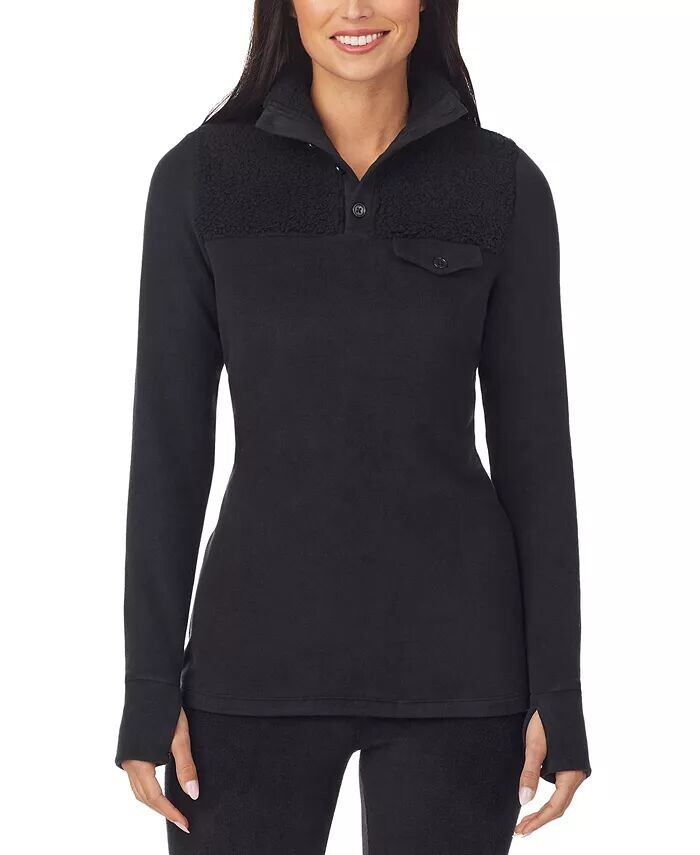 

Женский топ Cuddl Duds, черный