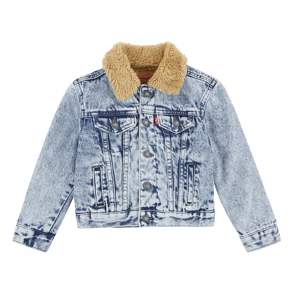 

Куртка Levi's Sherpa Trucker, синий