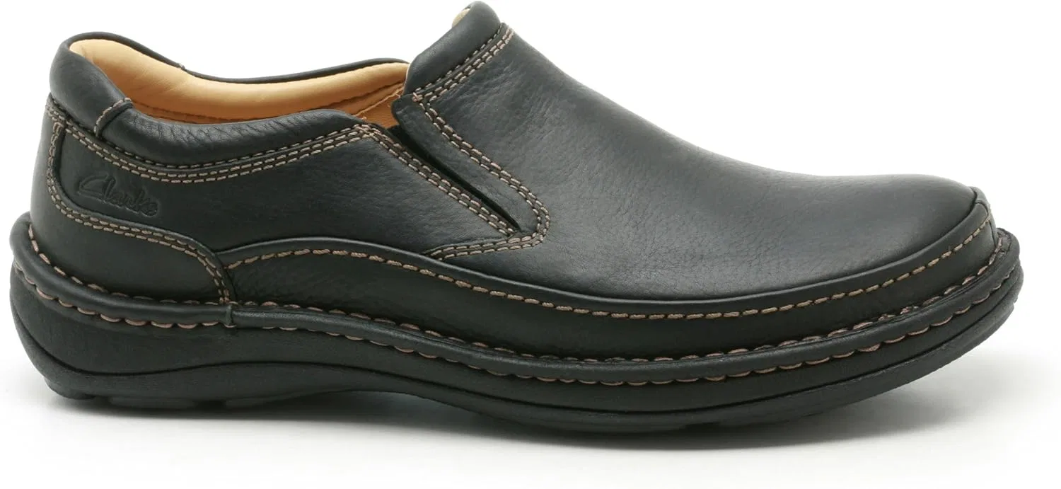 Мужские тапочки Clarks Nature Easy, черный — фото 3