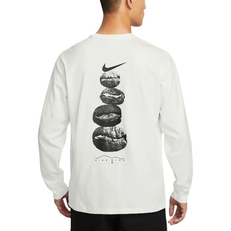 Nike Футболка Sportswear Premium мужская Mountain Peak White — фото 4