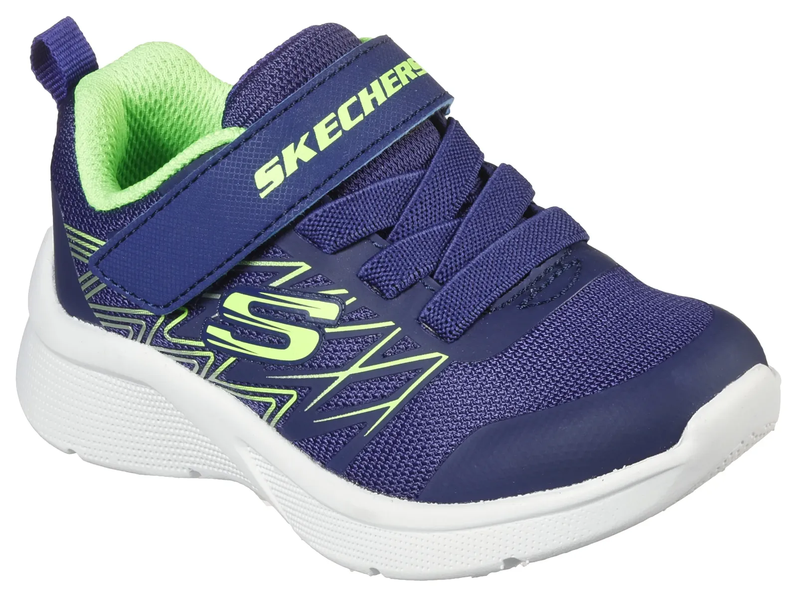 

Детские кроссовки Skechers "MICROSPEC TEXLOR", на легкой подошве, повседневная обувь, полуботинки, туфли на шнуровке Skechers Kids, цвет Navy-Limette