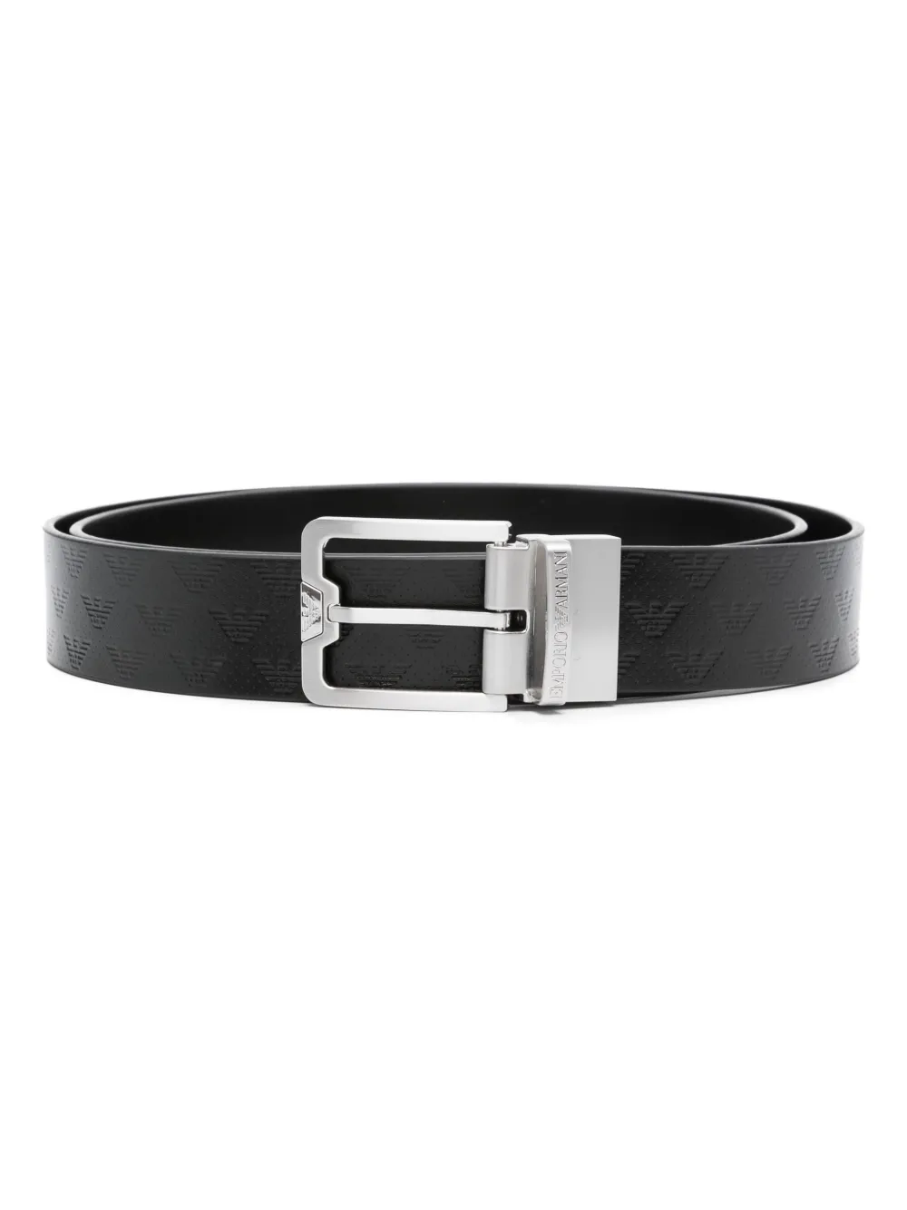 

Ремень с пряжкой EMPORIO ARMANI, черный