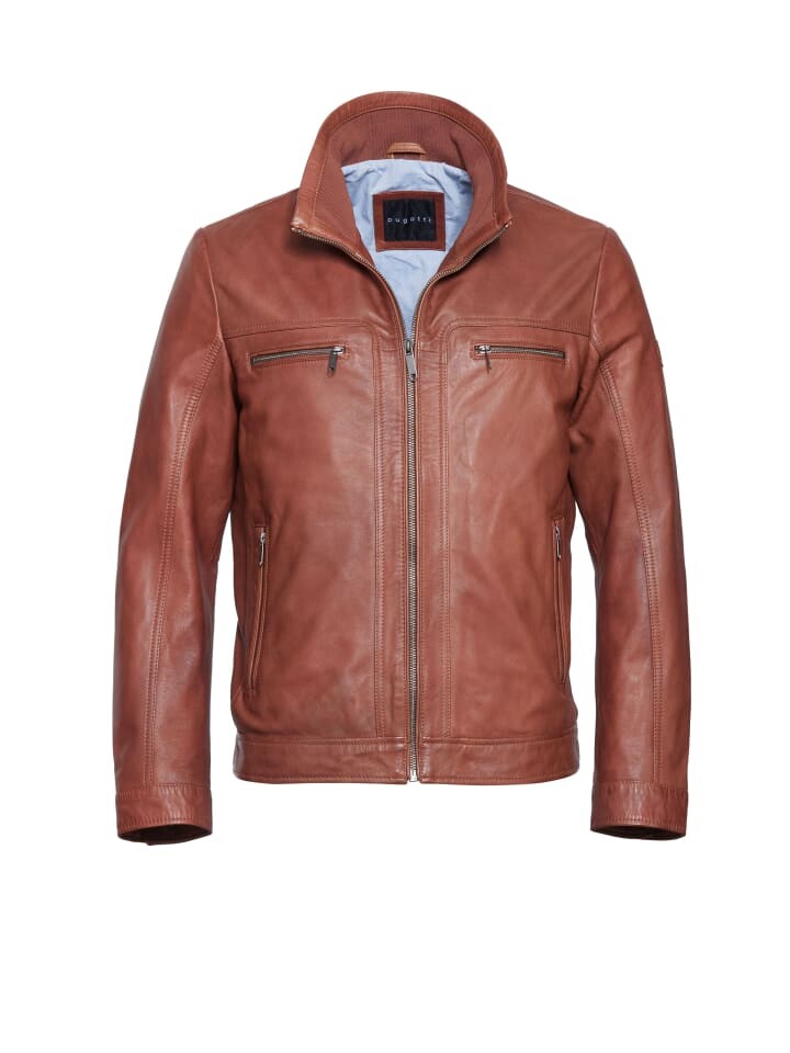

Кожаная куртка Bugatti Lederjacke BUMATTI, коричневый