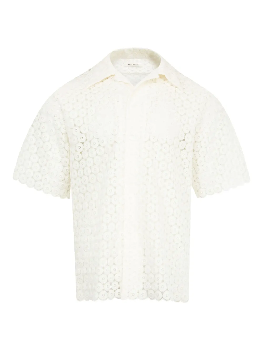 

Боулинг-рубашка Highlife Wales Bonner, белый