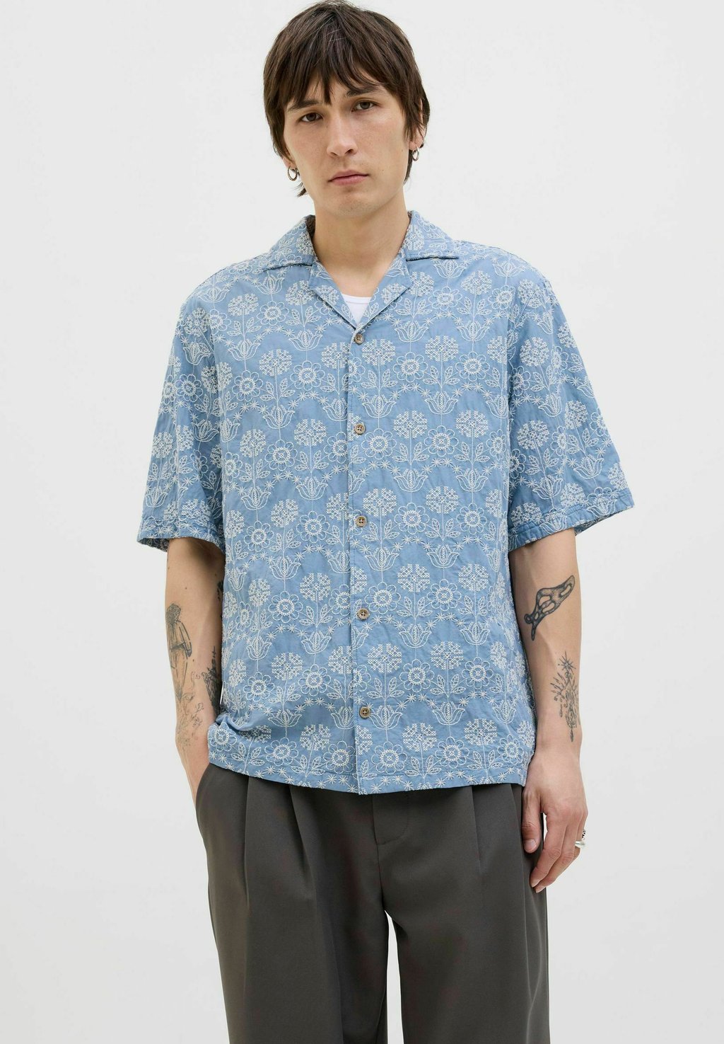 

Рубашка Jack & Jones PREMIUM, светло-голубой