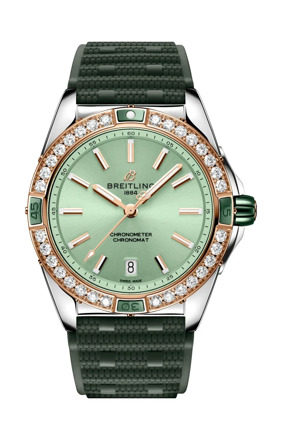 СУПЕР ХРОНОМАТ АВТОМАТИК 38 - U17356531L1S1 BREITLING, синий