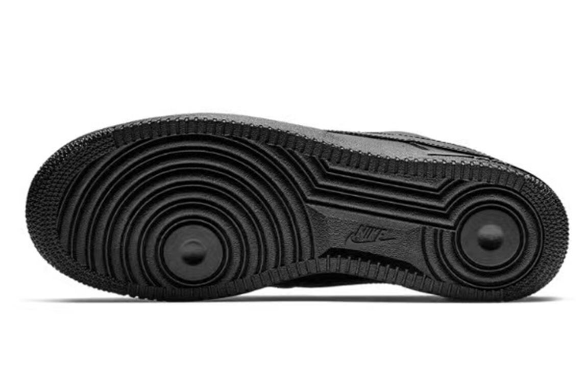 

Кроссовки Nike Air Force 1 Skateboarding Shoes Unisex Low-top Black And White, черный