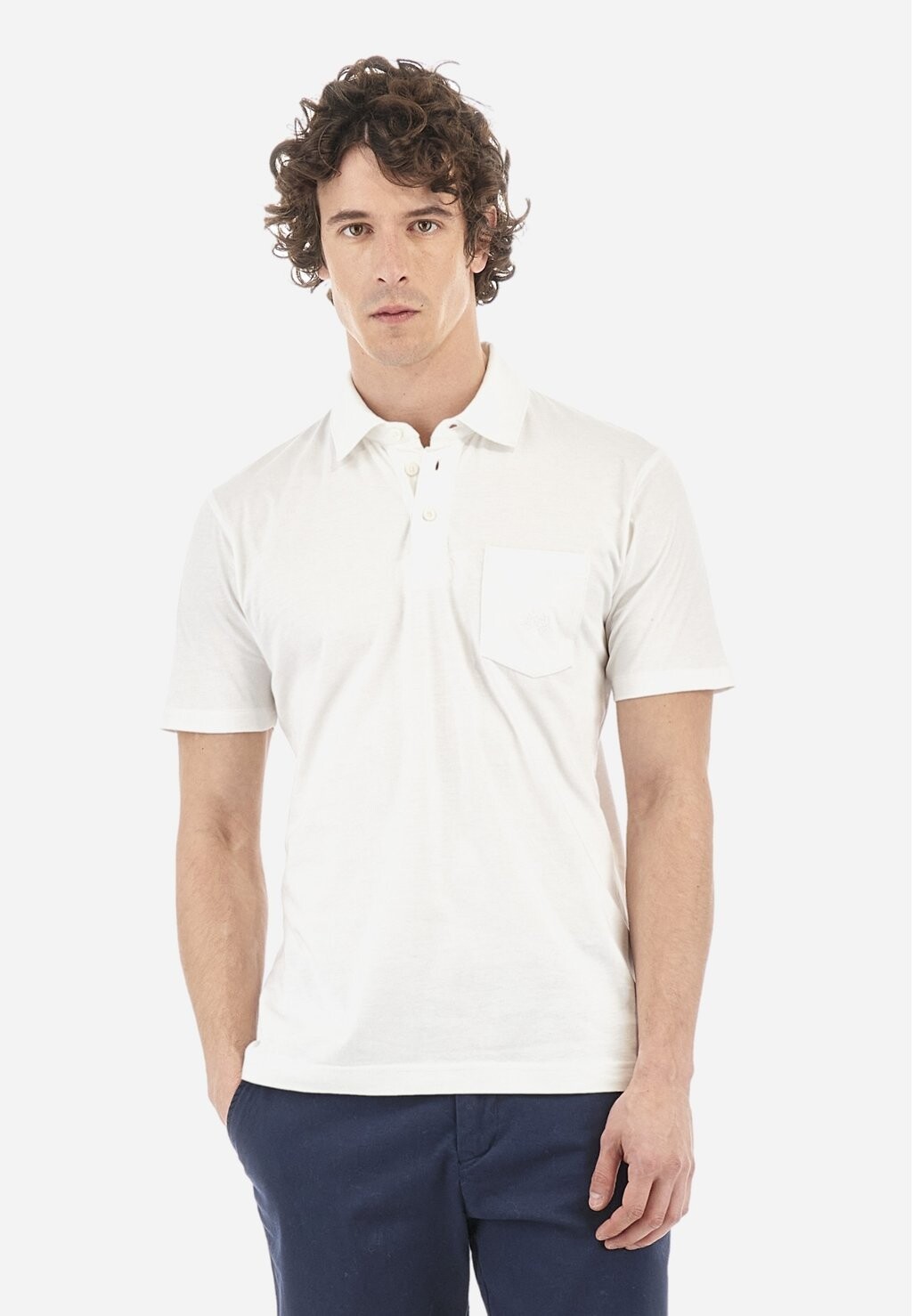 

Рубашка поло SHORT SLEEVE La Martina, кремовый