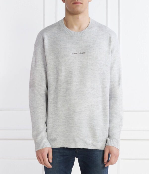 

Свитер Tommy Jeans Regular Fit, серый